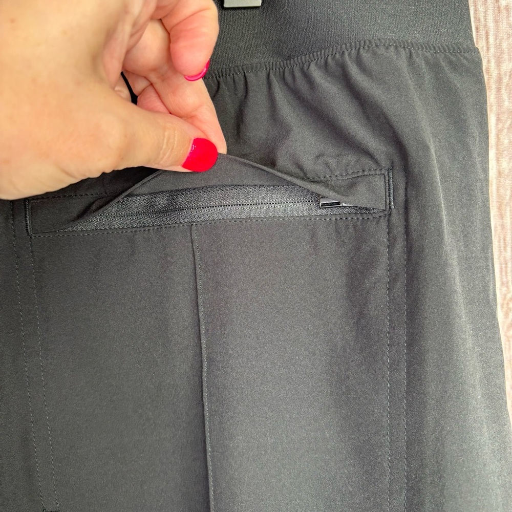 Athleta Black Tailored Ponte Ankle Pants - Picture 6 of 16